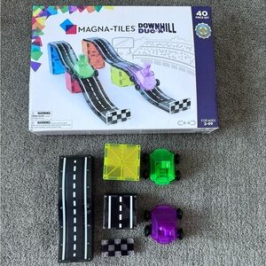 Magna Tiles Downhill Duo 40-Piece Set - Multicolor